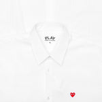 Small Emblem Button Down - White
