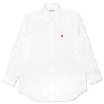 Small Emblem Button Down - White