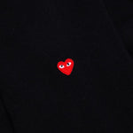 Small Heart Cardigan - Black