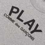 Small Text T-Shirt - Grey
