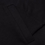 Stacked Heart Hooded Sweatshirt - Black
