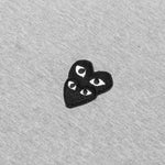 Stacked Heart S/S T-Shirt - Grey