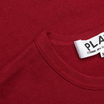 Women's Double Hearts T-Shirt - Burgundy