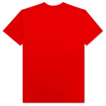 Women's Double Hearts T-Shirt - Red