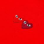 Women's Double Hearts T-Shirt - Red