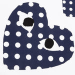 Women's Polka Dot Duo T-Shirt - White