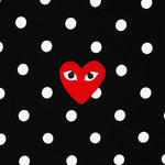 Women's Polka Dot L/S T-Shirt - Black