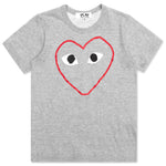 Women's CDG Heart Sketch Tee - Grey
