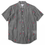Mask Embroidered - Grey
