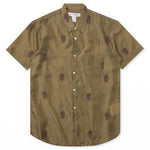 Mask Embroidered - Khaki