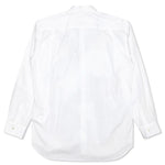 Comme Des Garcons SHIRT Mens Woven - White/Dark Grey