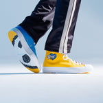 Converse x GOLF le FLEUR Chuck 70 Hi - Blue/Yellow/Red
