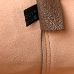 GG Supreme Monogram Web Ophidia Tote Brown