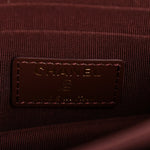 Caviar Quilted Mini Wallet On Chain WOC Black
