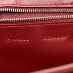 Lambskin Perforated Tiny PS1 Satchel Burgundy