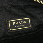 Jacquard Saffiano Triangolo Symbole Embroidered Pocket Single Snap Buckle Messenger Flap Bag  Black Corda