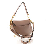 Grained Calfskin Saddle Bag With Strap Fard