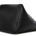Grained Calfskin Park Tote Three Black