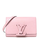 Epi Louise Strap PM Rose Clair