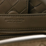 Suede Intrecciato Small Andiamo Shoulder Bag Cypress