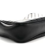 Calfskin Matelasse Monogram Lou Camera Bag Black
