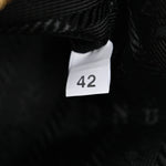 Tessuto Nylon Saffiano Mini Re-Edition 2005 Bag Black
