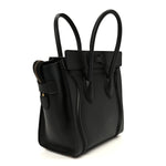 Smooth Calfskin Micro Luggage Black