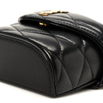Lambskin Matelasse Monogram June Chain Belt Bag