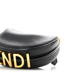 Vitello Grace Matte Nano Fendigraphy Hobo Charm Black