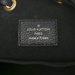 Calfskin Lockme Bucket MM Black