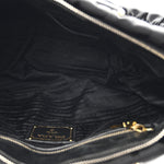 Tessuto Nylon Gaufre Tote Black