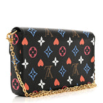 Game On Felicie Chain Wallet Black