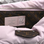 Econyl Monogram Pillow Maxi Multi Pochette Accessories Silver Pale Pink