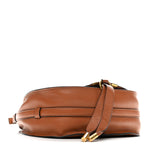 Calfskin Medium Marcie Round Crossbody Bag Tan