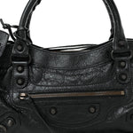 Agneau Arena Classic Hardware Le City First Bag Black
