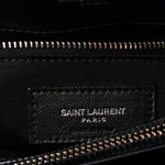 Calfskin Y Quilted Monogram Medium Loulou Chain Satchel Deep Marine