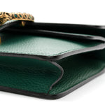 Calfskin Mini Dionysus Shoulder Bag Emerald