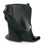 Soft Grained Calfskin Small Sangle Bucket Bag Amazone