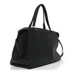 Bullhide Calfskin Medium Ring Bag Black
