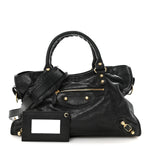 Agneau Giant 12 Gold Hardware City Black