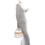Monogram Multicolor Pochette Accessories White