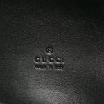 Suede Micro GG Calfskin B Medium Shoulder Bag  Arabella Black