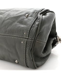 Calfskin Medium Paddington Satchel Gray