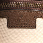 Soft GG Supreme Monogram Medium Ophidia Belt Bag Dark Brown