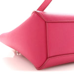 Grained Calfskin Nano Belt Bag Raspberry