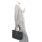 Monogram Shoulder Bag Black