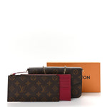 Monogram Pochette Felicie Chain Wallet Fuchsia