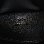 Lambskin Chevron Quilted Medium Loulou Black
