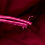 Rabbit Fur Shoulder Bag Fuchsia
