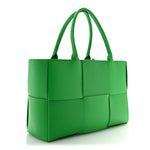 Nappa Maxi Intrecciato Medium Arco Tote Parakeet
